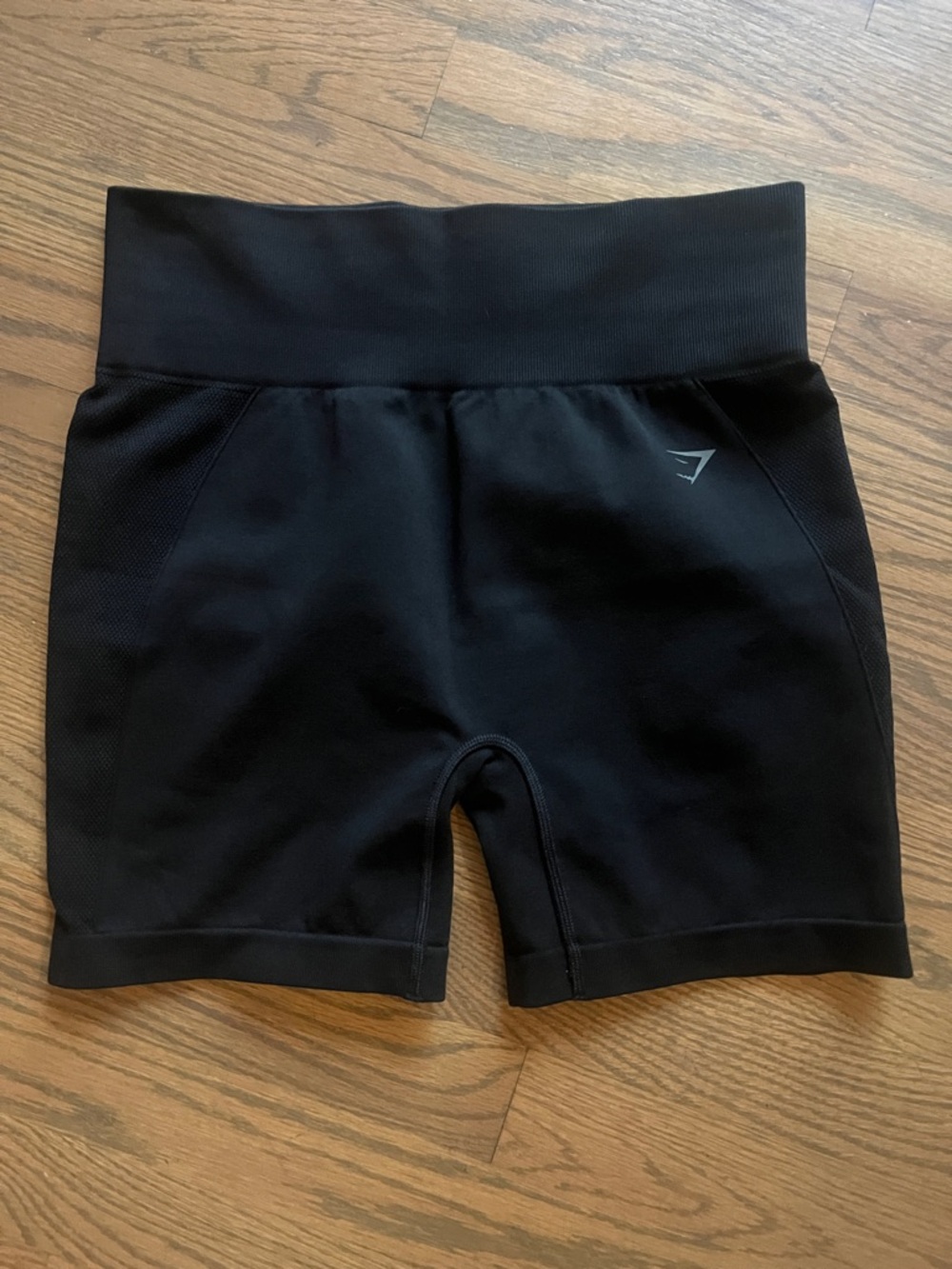 Gymshark High-Waist Black Women’s Training Shorts